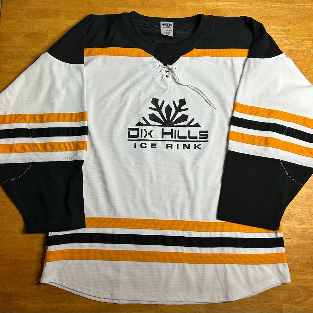 Dix Hills Park Athletic Knit Game Jersey #15 Ice Hockey